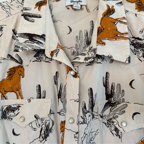 Wrangler Retro Horse Print Shirt - Picture 6 of 6